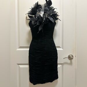 NWT JOVANI black dress from Neiman Marcus.